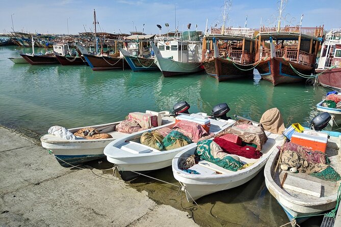 Doha North Tour Zubara Fort Jumail Village Purple Island - Al Khor Fish Harbour and Qatar’s Working Coast