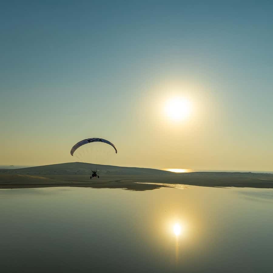 Doha: Paratrike Air Tour with Hotel Pickup and Drop-off - Sealine Beach From 500 to 1,000 Feet