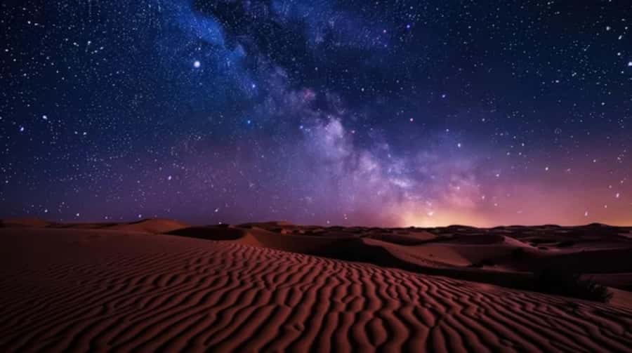 Doha: Private Desert Safari at Night with Stargazing - Stargazing under a clear desert sky