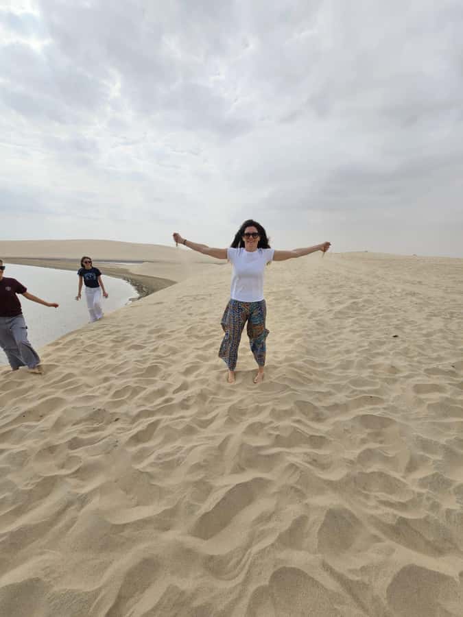 Doha:Private Desert Safari, Falcon, Sandboarding,inland sea - What the four-and-a-half-hour schedule really means