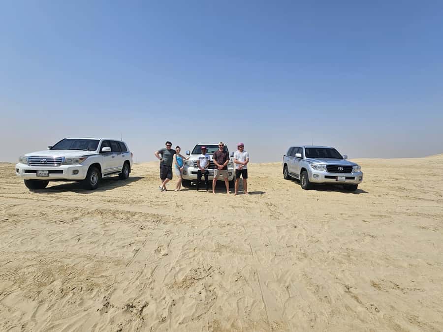 Doha:Private Desert Safari, Falcon, Sandboarding,inland sea - Safety, comfort, and who should skip it