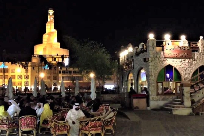 Doha Private Night City Tour – With or Without Local Meal - The Corniche and Doha Bay after dark