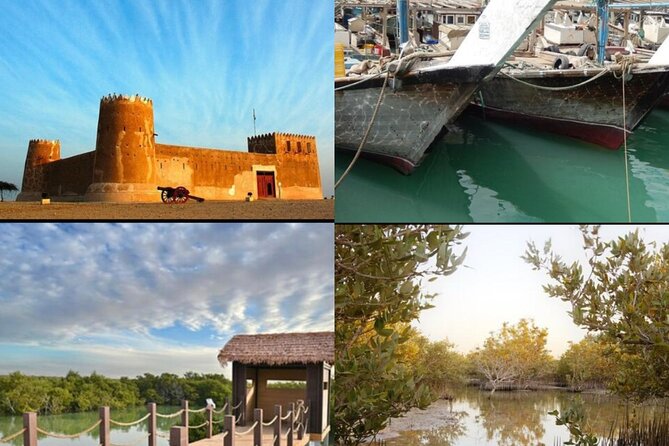 Doha Private North Tour Zubara Fort Purple Island & Mangrove - Key points at a glance