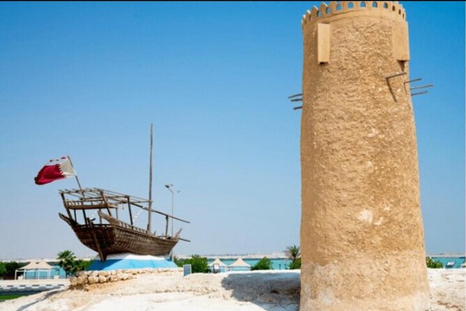 Doha Private North Tour Zubara Fort Purple Island & Mangrove - Purple Island and the Al Thakira mangroves