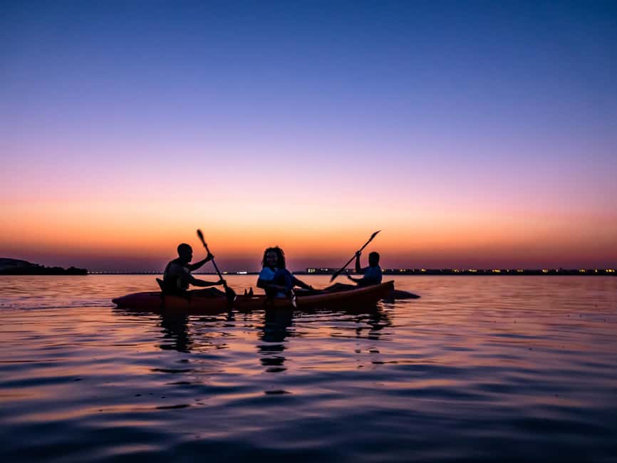 Doha: Private Purple Island Mangroves Kayaking Adventure - From Doha to Al Khor in 45 minutes