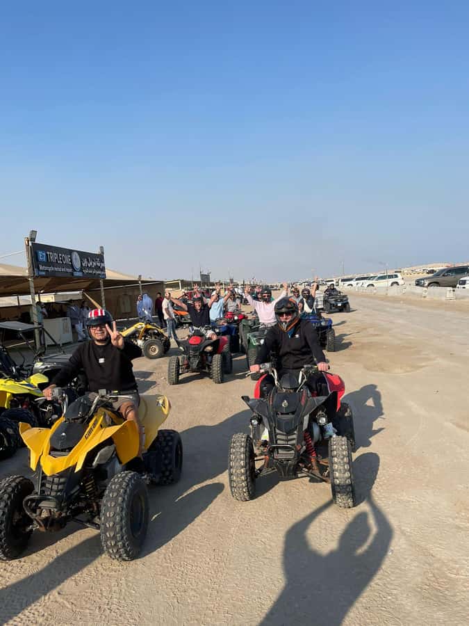 Doha: Quad Bike, Desert Safari, Buggy ride & inland sea tour - Dune bashing in a professional 4x4