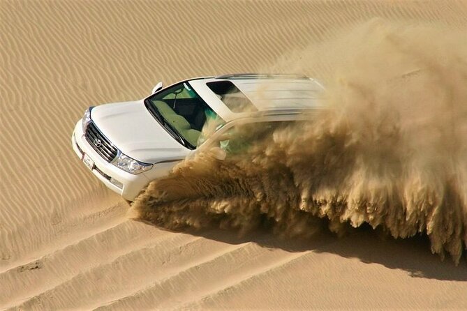 Doha: Quad Bike, Dune Bashing, Camel Ride & Inland Sea Tour - Quad biking and sandboarding options