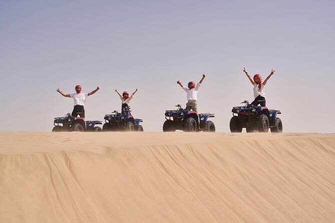 Doha: Quadbike, Dune Bashing, Camel Ride, Inland Sea Visit - The Guides Make a Real Difference
