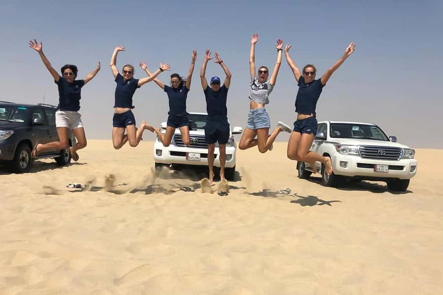 Doha Safari: ATV Ride, Dune Bashing, & Sandboarding Fun - Leaving Doha by 4x4 for the southern desert