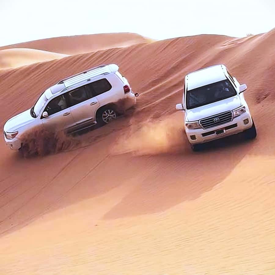 Doha Safari: ATV Ride, Dune Bashing, & Sandboarding Fun - Sandboarding: short, simple, and surprisingly tiring