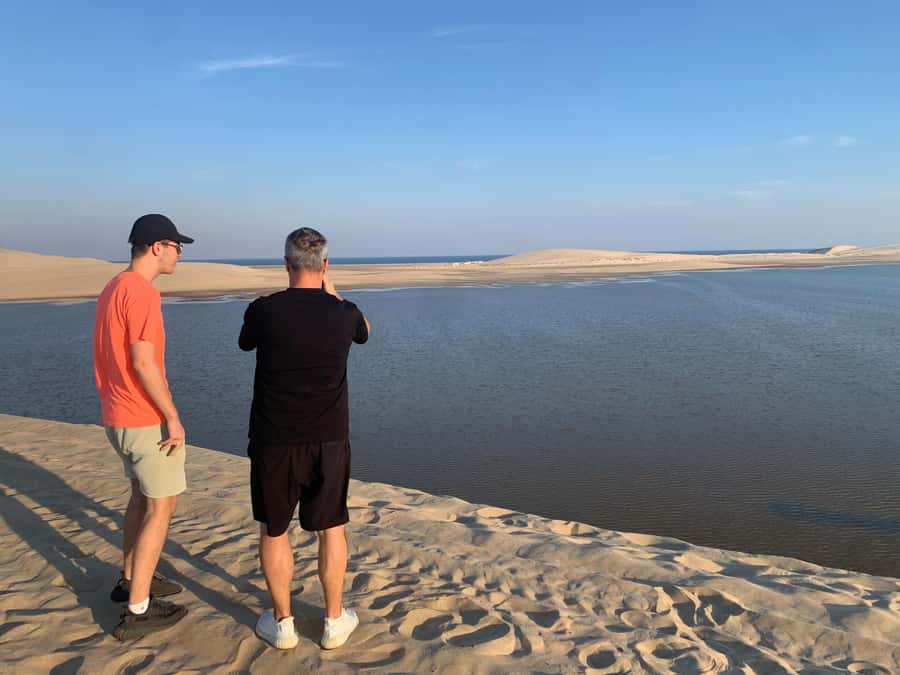 Doha: Safari | Inland Sea Tour | Camel Ride | Sandboarding - The Inland Sea and the Gulf Border
