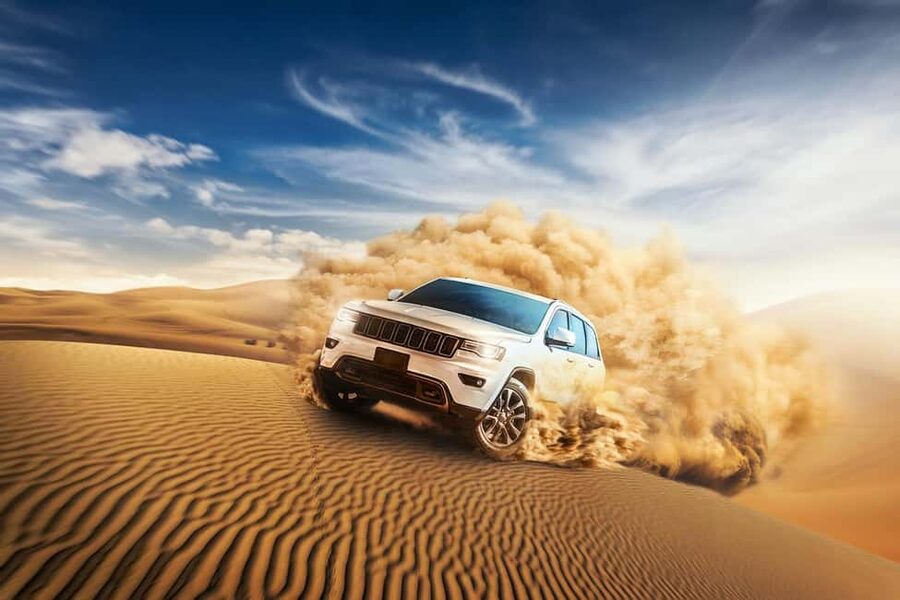 Doha Safari with Camel Ride, Inland Sea & Hotel Transfer - A four-hour route from Doha into the desert