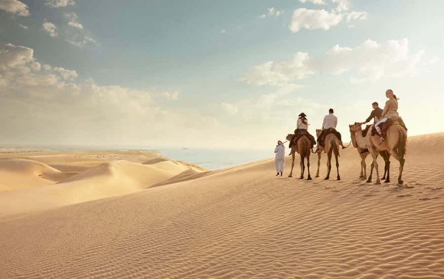 Doha:Sunrise or Sunset Desert Safari Tour with Sand Boarding - Leaving Doha for the open desert