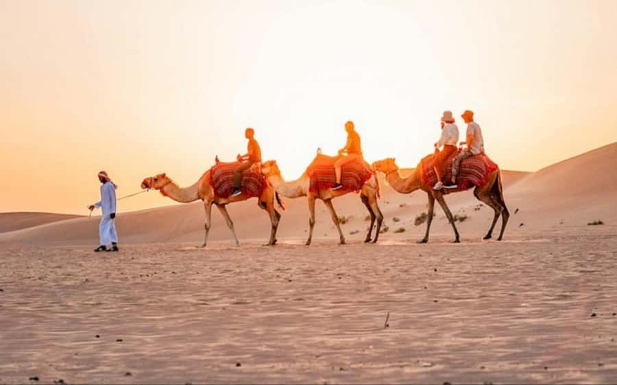 Doha: Sunset Desert Safari with Camel Ride & Sandboarding - Leaving Doha for Qatar’s open desert