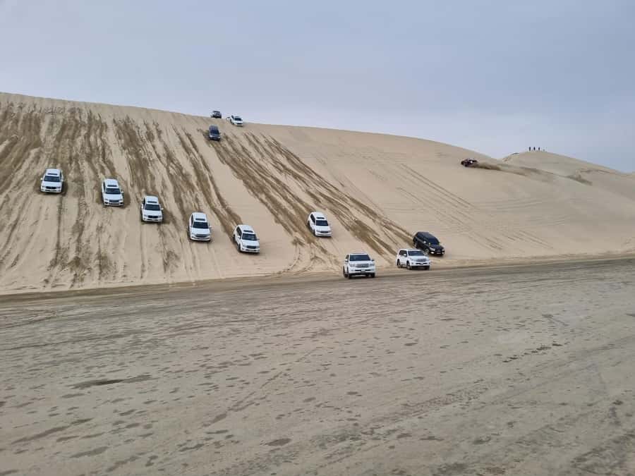 Doha: Sunset desert tour with Camel Ride, Inland Sea & Tea - Bedouin tea, with modest expectations