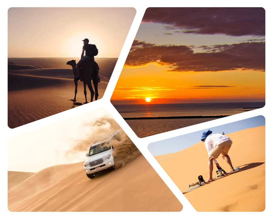 Doha: Sunset Safari, Dune Bashing, Sandboarding & Camel Ride - Quick points before you book