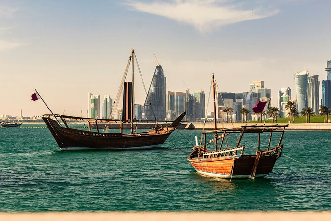 Doha Traditional Dhow Cruise With Corniche Walk - Arabic tea, coffee, and the evening breeze