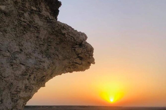 Doha: West Coast Tour ,Richard Serra Sculpture, Zekreet - Richard Serra’s East-West/West-East Sculpture