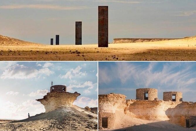 Doha: West Coast Tour Sculpture,Camel Racing Track Rock Formation - Key points to know before booking