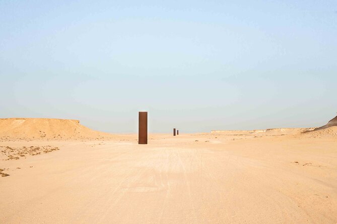 Doha West Qatar Richard Serra Sculpture, Mushroom Rock Tour - What the private format means for your day