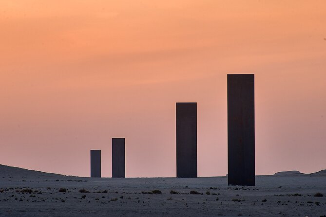 Dukhan and Zekreet Tour - Richard Serra’s steel plates in the desert
