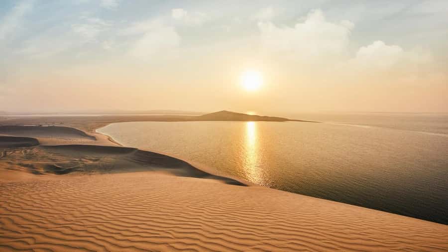 Dune Bashing &Beyond The Ultimate Desert Safari From Doha - The Inland Sea stop and Qatar’s big views