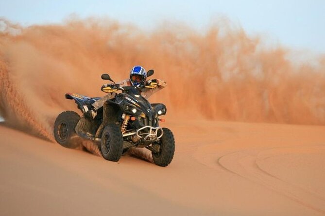 DuneBashing, CamelRide & ATV Bike Desert Safari Experince in Doha - Khor Al Udaid Beach, where sand meets water