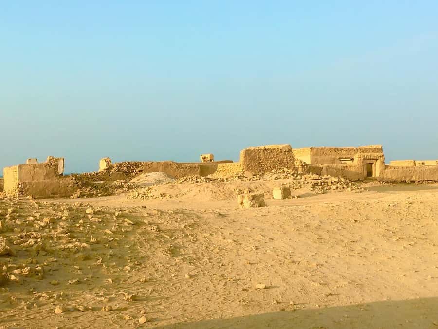 Explore North Qatar with history and archaeological sites. - Purple Island and Qatar’s mangrove coast