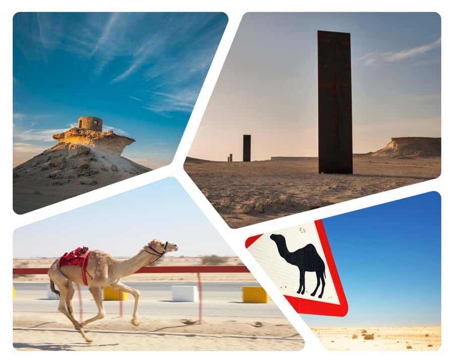 Explore Zekreet: Richard Serra Art & Mushroom Rock Wonders - Leaving Doha for Qatar’s quieter west coast