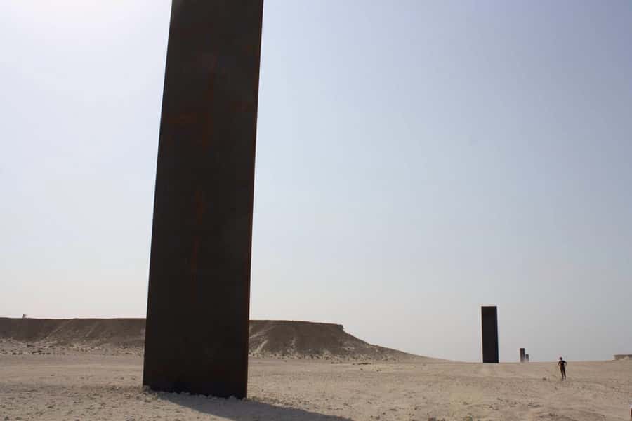 Explore Zekreet: Richard Serra Art & Mushroom Rock Wonders - Brouq Nature Reserve and the value of the setting
