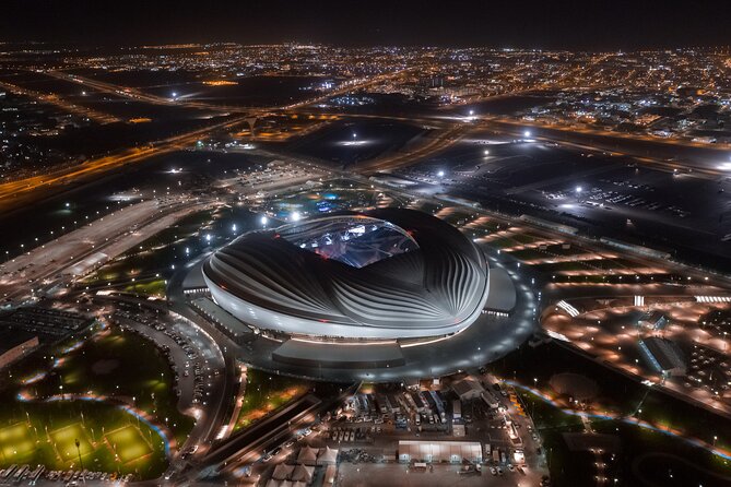 FIFA 2022 World Cup Stadiums in Qatar - Private Trip from Doha with Hotel Pickup - Stadium 974: the temporary arena with a short life