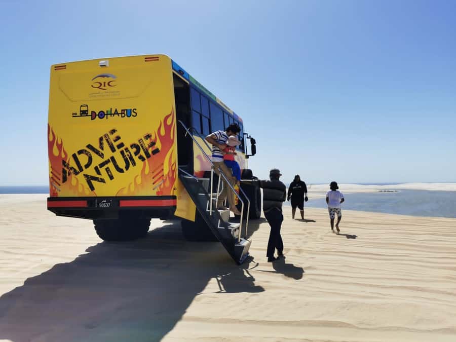 From Doha: Exclusive Monster Bus Safari Experience - The driver can shape the experience