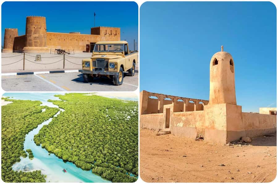 From Doha: North of Qatar Private Guided Tour with Transfers - The drive north from Doha