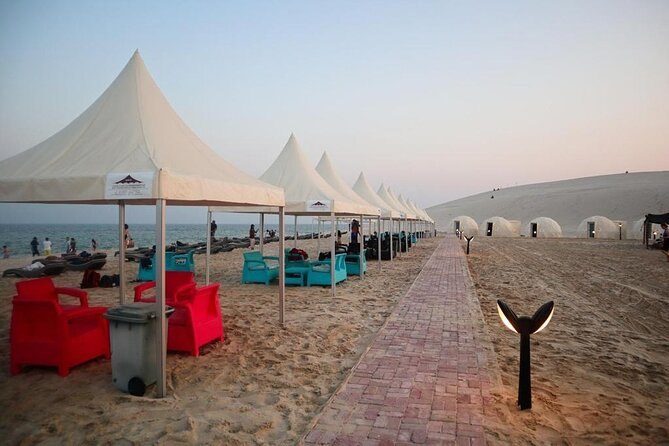 Full Day Desert Safari with Camp Access, Buffet Dinner,Camel Ride - Pickup from Doha and the ride south