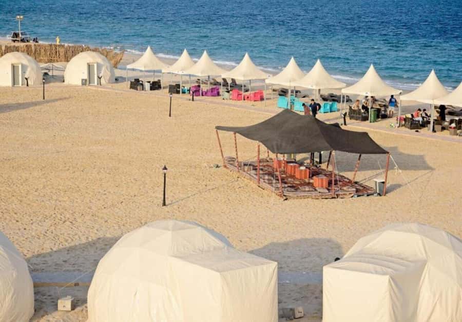 Full day desert safari with lunch or Dinner - From Doha to Sealine Beach
