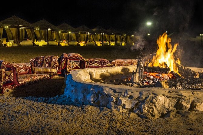 Full-Day DesertSafari with Camel Ride,InlandSea & BBQ Desert Camp - Key points at a glance