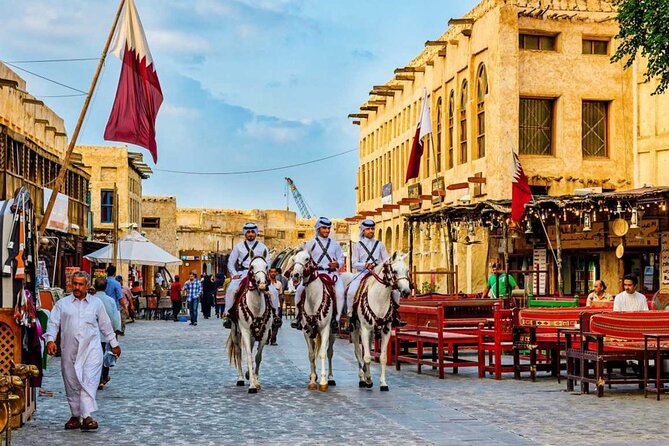 Fullday City Tour and Desert Safari with Camel Ride and SandBoard - Katara Cultural Village and The Corniche