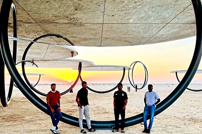 Grand Qatar Tour - Olafur Eliasson’s mirrors by the sea