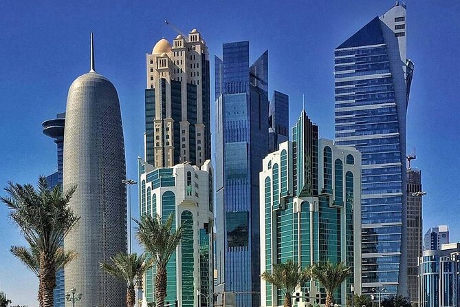 Guided Doha Sightseen Tour By Certified Tour Guide (Private Tour) - Reading Doha’s skyline in West Bay