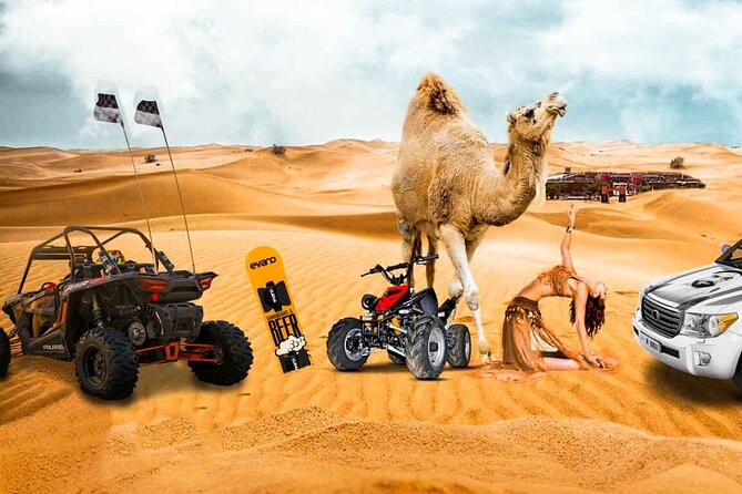 Half Day Desert Safari || Sand Boarding || Camel Ride || Inland Sea Visit || - Key things to know before you book