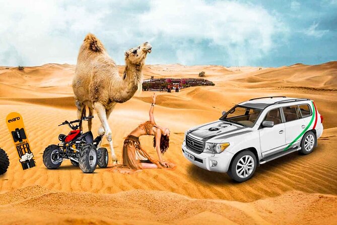 Half Day Desert Safari with Sand Boarding and Camel Ride - Sand boarding on the open dunes