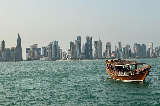 Half Day Doha City Tour And Wooden Dhow Boat Ride (Private Tour) - West Bay: ten minutes beneath the towers