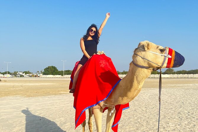 Half Day Night and Morning Desert Safari Camel and Sand Boarding - Dune Bashing Across Qatar’s Soft Sand