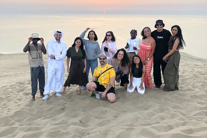 Half Day Safari Tour With Camel Ride and Sand Boarding in Doha - Camel Camp and a Short Ride Through the Sand