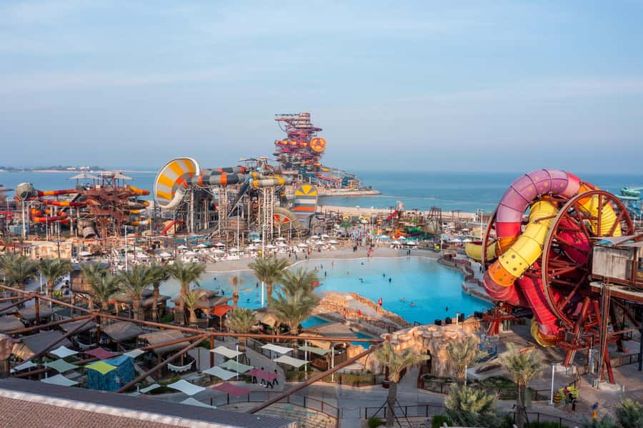 Lusail: Meryal Waterpark Entry Ticket - Choosing between 53 slides and 69 attractions