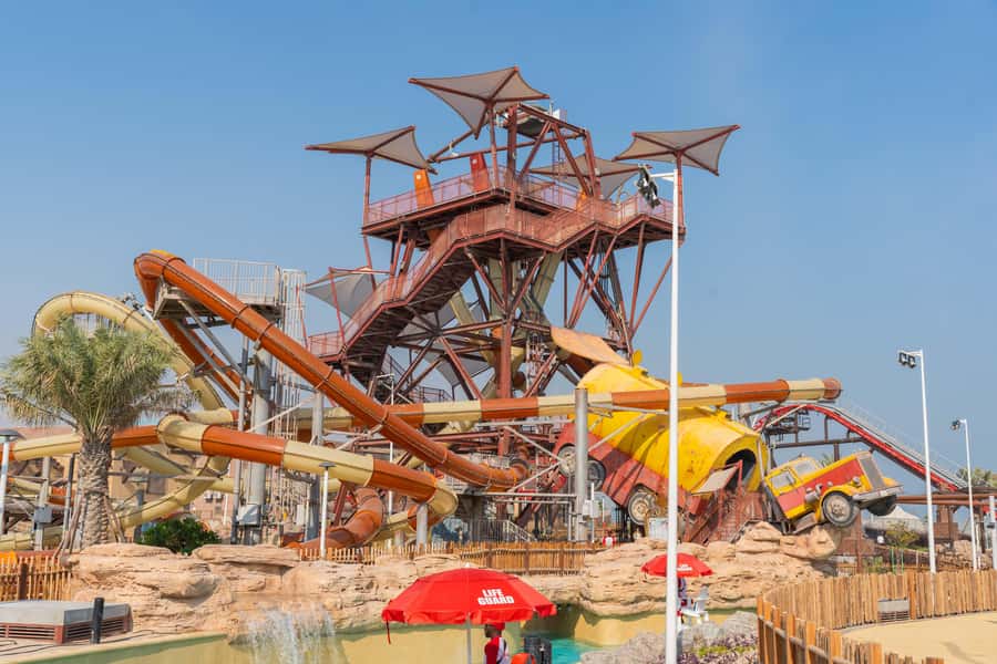 Lusail: Meryal Waterpark Entry Ticket - The VR slide adds a different kind of ride