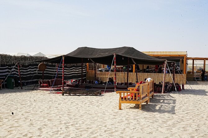 Private Full Day Desert Safari Dinner and Camel Ride in Doha - Photos from the dune top