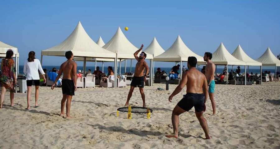 Private Full-Day Desert Tour - A private camp with beach time and open space