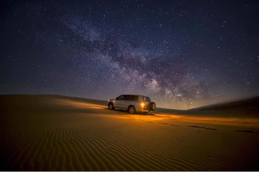 Private Gentle Sands Desert Experience Without Dune Bashing - Reaching the Inland Sea beach