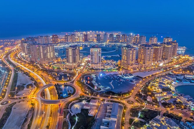 Private Highlights Tour of Doha City and Dhow Cruise Ride - Lusail Marina Promenade: a final look at the new city